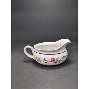 Lenox Rose Garden Gravy Boat, Casual Images Collection, Elegant Dining Tableware